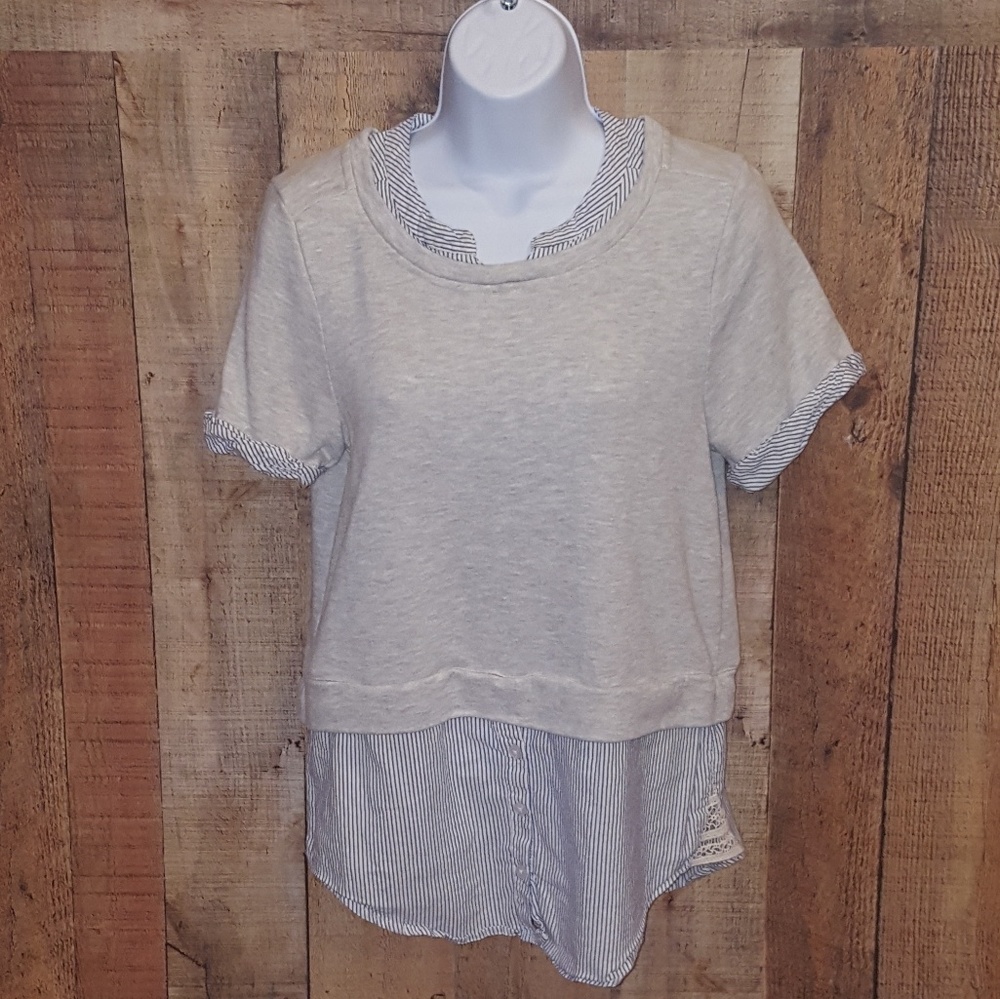 Anthropologie layered top